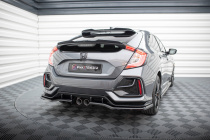Honda Civic Sport Mk 10 Facelift 2020-2022 Bakre Splitter / Diffuser Maxton Design